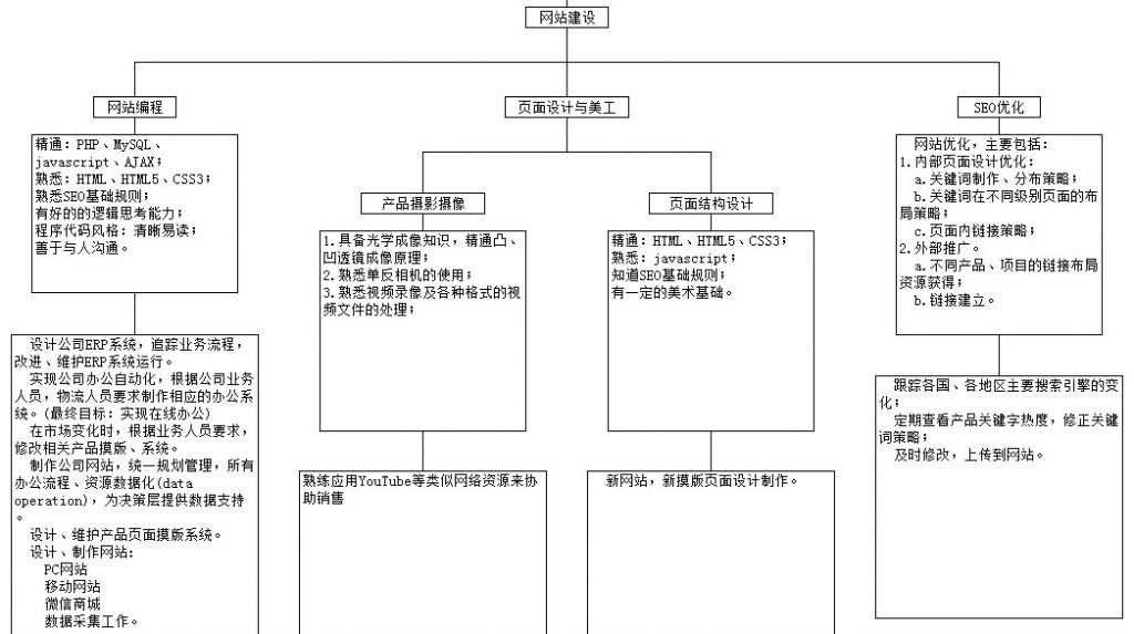 互联网+大数据驱动型企业：网站建设（网站编程、页面设计与美工、SEO优化）